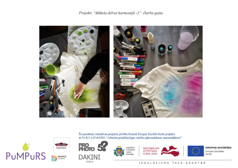 Radošais projekts “Māksla dzīvot harmonijā – 3”