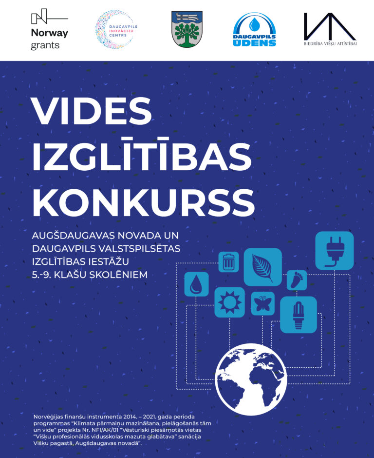 Vides izglītības konkurss skolēniem par ūdens tēmu