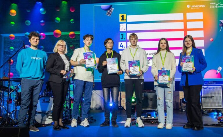 Daugavpils skolēni erudīcijas konkursā “FIZMIX EKSPERIMENTS” iegūst 6.vietu