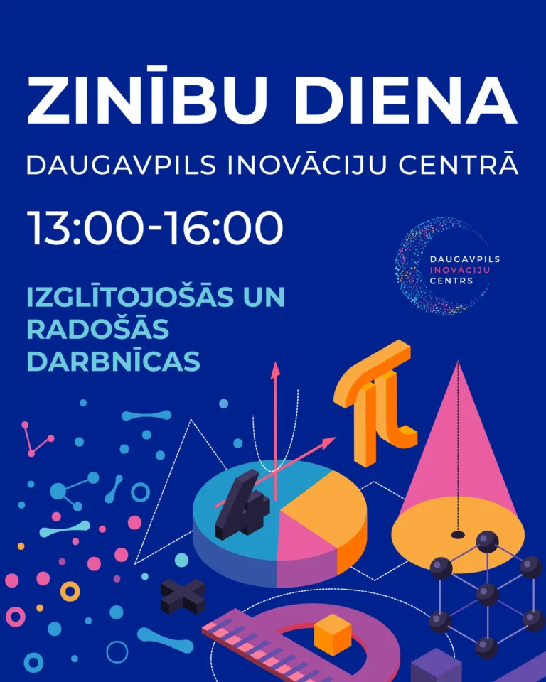 Zinību diena Daugavpils Inovāciju centrā