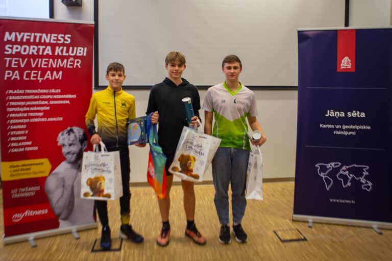 Daugavpils pilsētas Bērnu un jauniešu centra “Jaunība” sportistu panākumi Latvijas Telpu orientēšanās kausā
