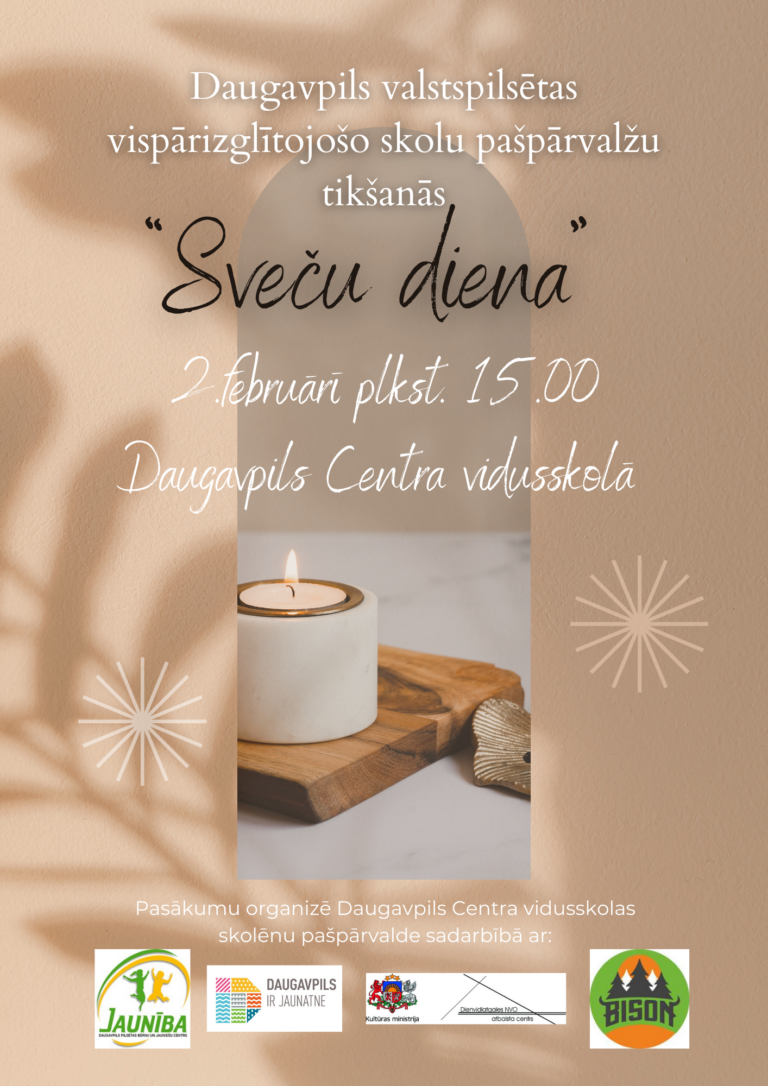 Pašpārvalžu saliedēšanas cikla pasākums “Sveču diena”