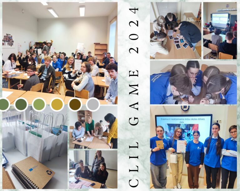 J.Pilsudska Daugavpils valsts poļu ģimnāzija organizēja pilsētas CLIL spēli