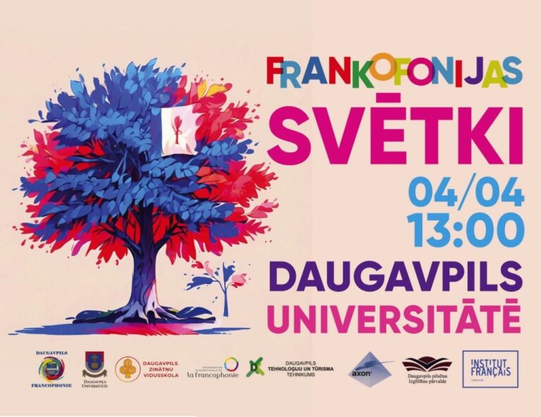 Daugavpilī jau 25. reizi skanēja Frankofonijas dienas