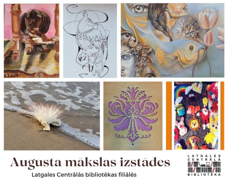 Augusta mākslas izstādes Latgales Centrālās bibliotēkas filiālēs