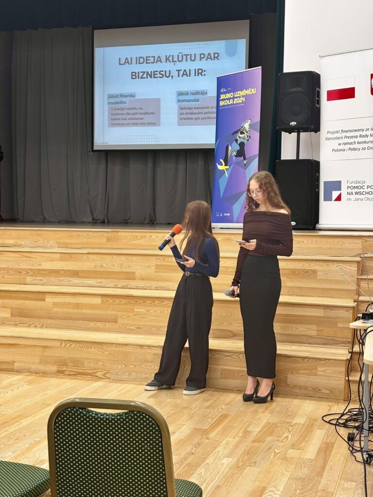 Jauno uzņēmēju skola 2024 Daugavpilī