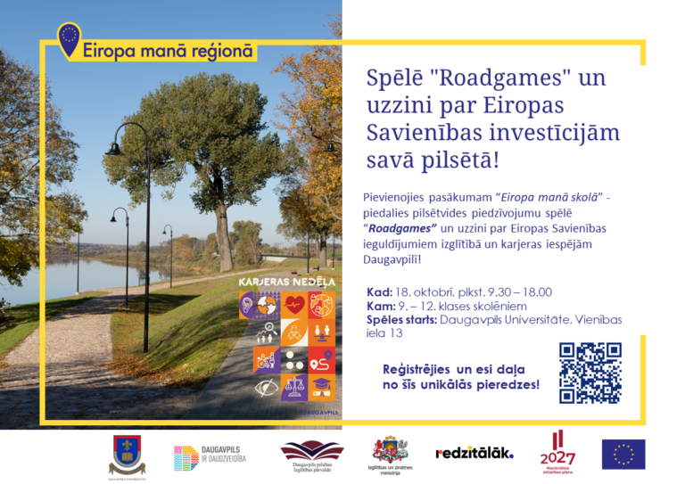 Latvijā pirmo reizi norisināsies pasākums “Eiropa manā skolā”