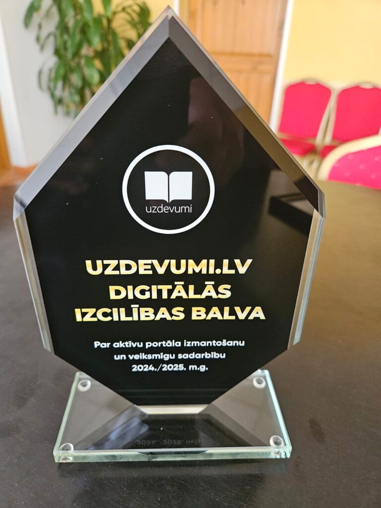 Daugavpils Zinātņu vidusskolas aktivitāte portālā Uzdevumi.lv