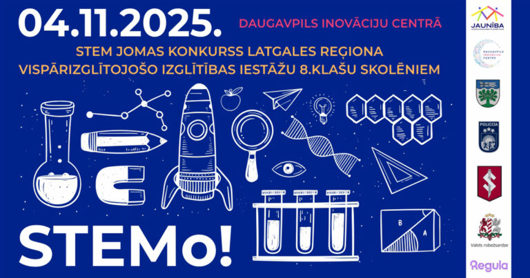 Notiks STEM jomas konkurss 8.klašu skolēniem