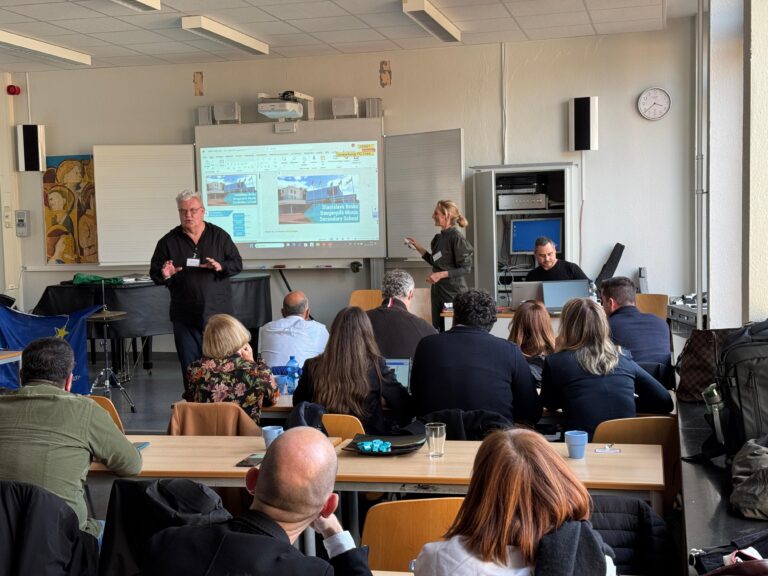 Skolas pārstāvji tiekas ar Eiropas mūzikas skolu koordinatoriem Vācijā