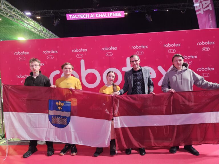 Starptautiskās sacensības “Robotex International 2025”