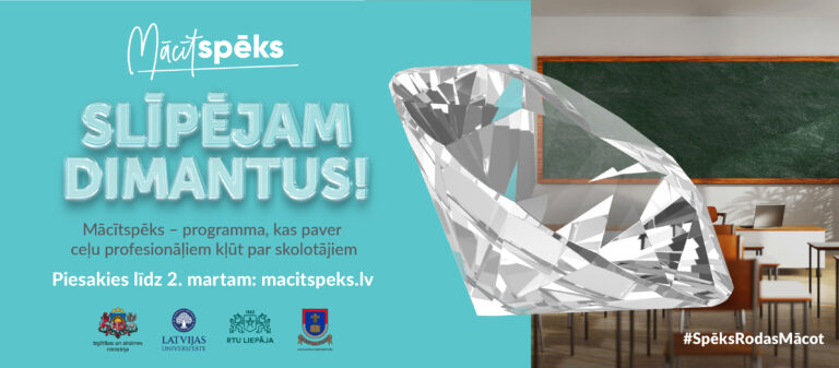 “Mācītspēks” aicina profesionāļus ar augstāko izglītību kļūt par skolotājiem