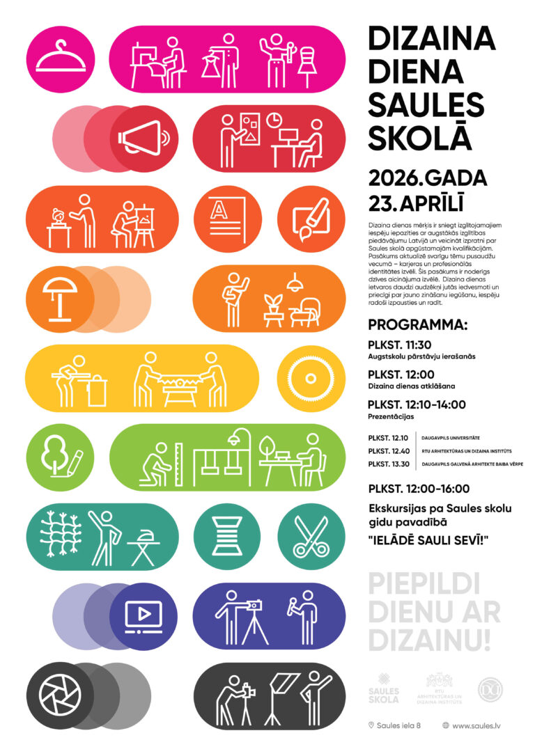 Dizaina diena Saules skolā