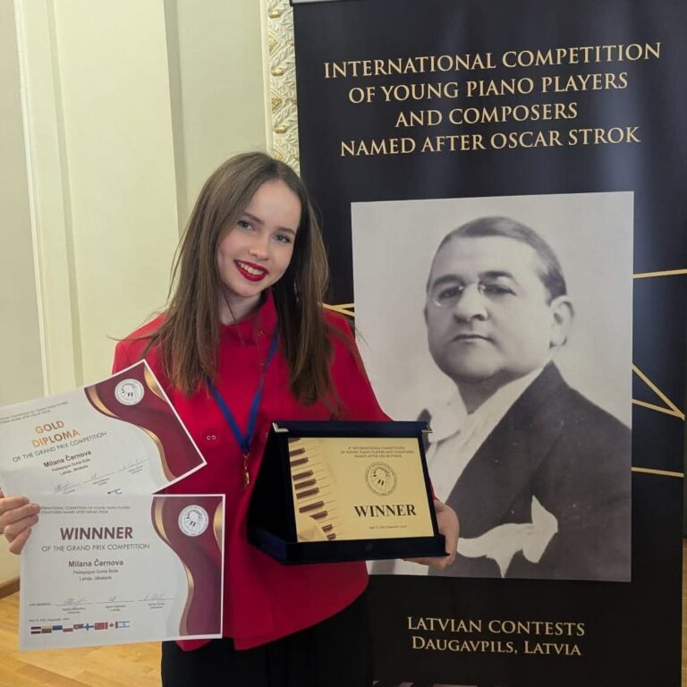 Daugavpilī notika 4. Oskara Stroka Starptautiskais Jauno pianistu un komponistu konkurss