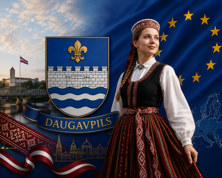 Daugavpils. Latvija. Eiropas Savienība