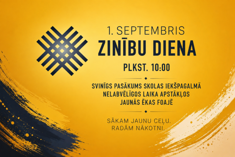 Zinību diena “Saules skolā” – jauns mācību gads sākas ar radošumu un iedvesmu