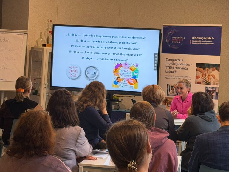 Daugavpilī pilnveido pedagogu profesionālās prasmes STEM jomā
